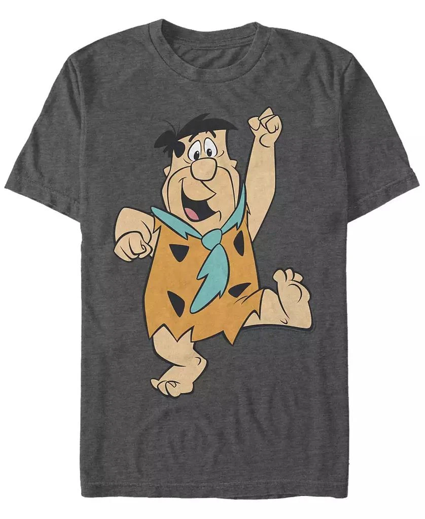 商品FIFTH SUN|Men's The Flintstones Big Solo Fred Short Sleeve T-shirt,价格¥132,第1张图片