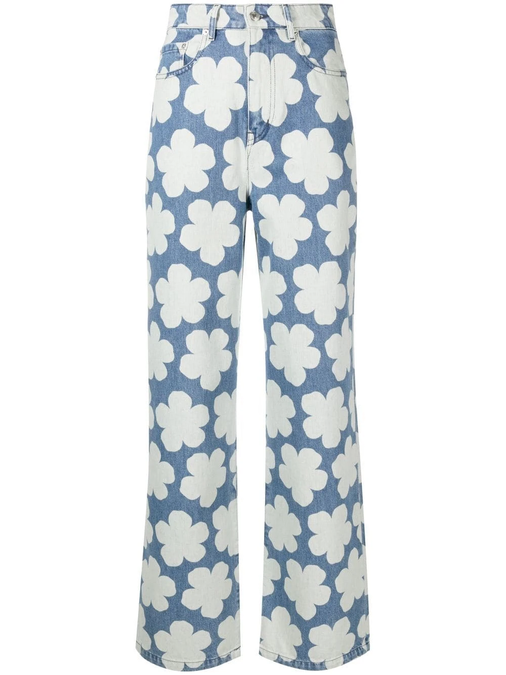商品【商品预售7天】 Kenzo|Kenzo 女士牛仔裤 FC62DP2029FP67 浅蓝色,价格¥1680,第4张图片详细描述