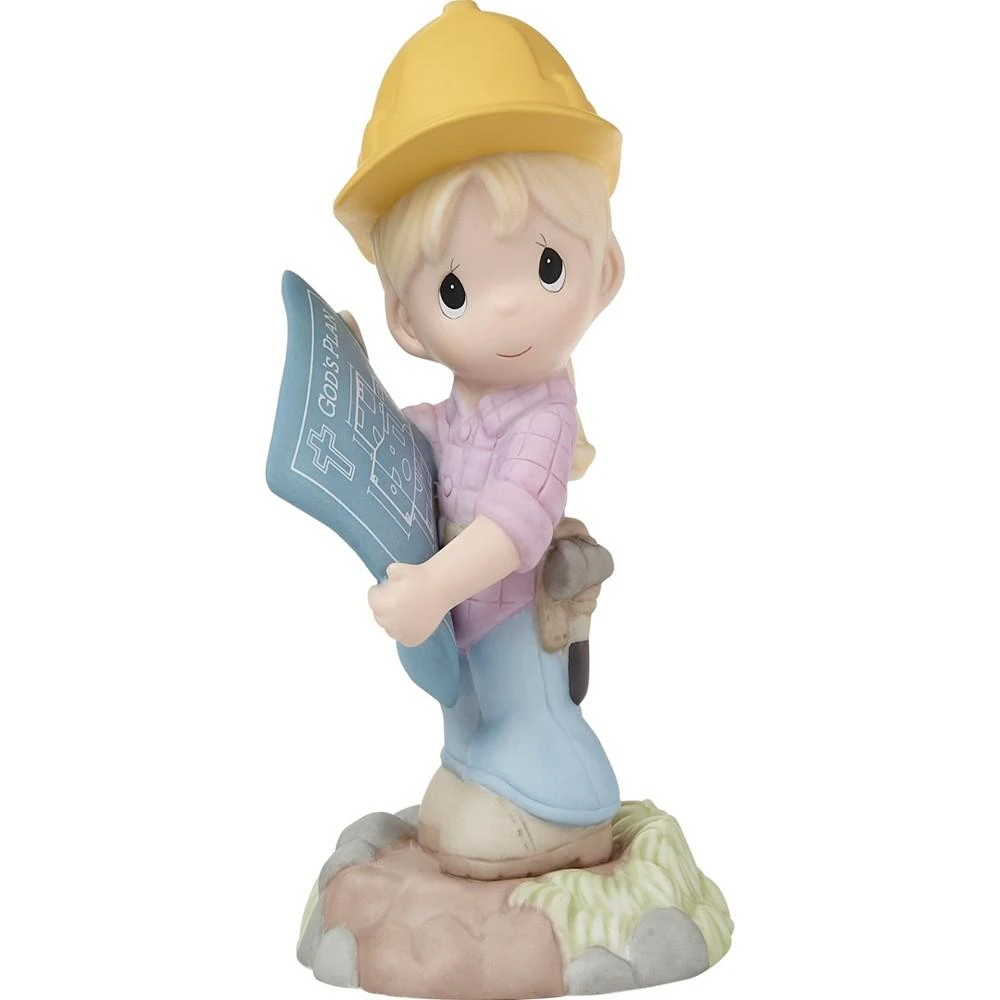 商品Precious Moments|222023 Trust In God's Plan Blonde Bisque Porcelain Figurine,价格¥566,第1张图片