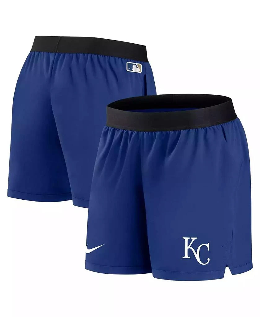 商品NIKE|Women's Royal Kansas City Royals Authentic Collection Team Performance Shorts,价格¥251,第1张图片