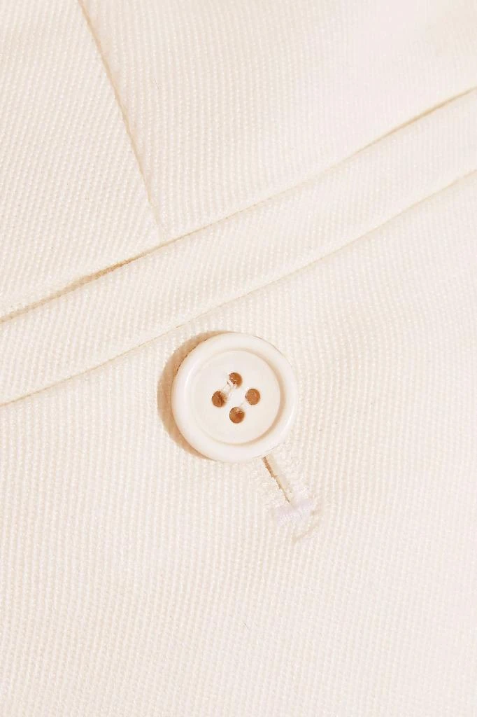 商品Chloé|Linen and silk-blend twill shorts,价格¥952,第5张图片详细描述
