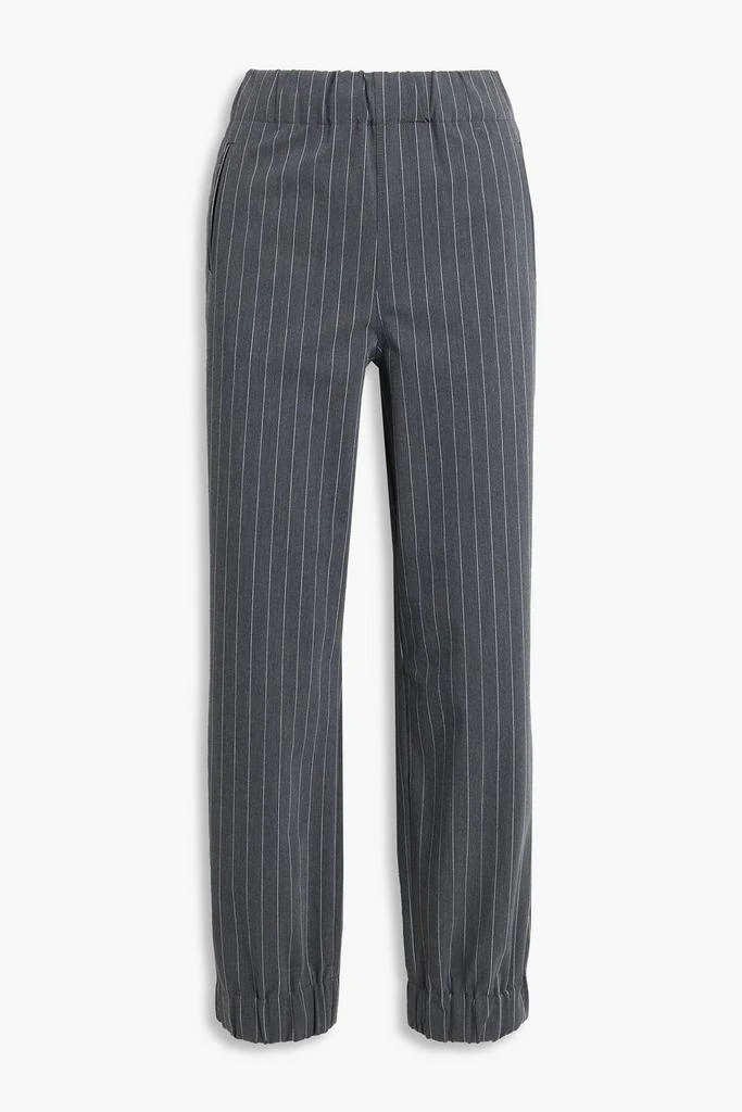 商品Ganni|Pinstriped twill tapered pants,价格¥736,第3张图片详细描述