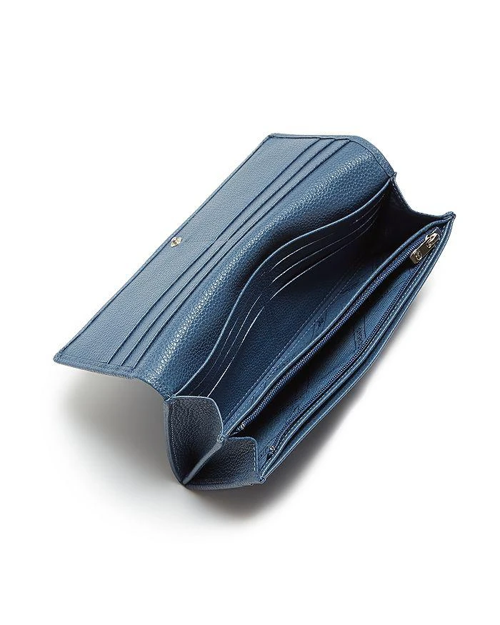 商品Longchamp|Veau Foulonne Checkbook Wallet,价格¥1871,第3张图片详细描述