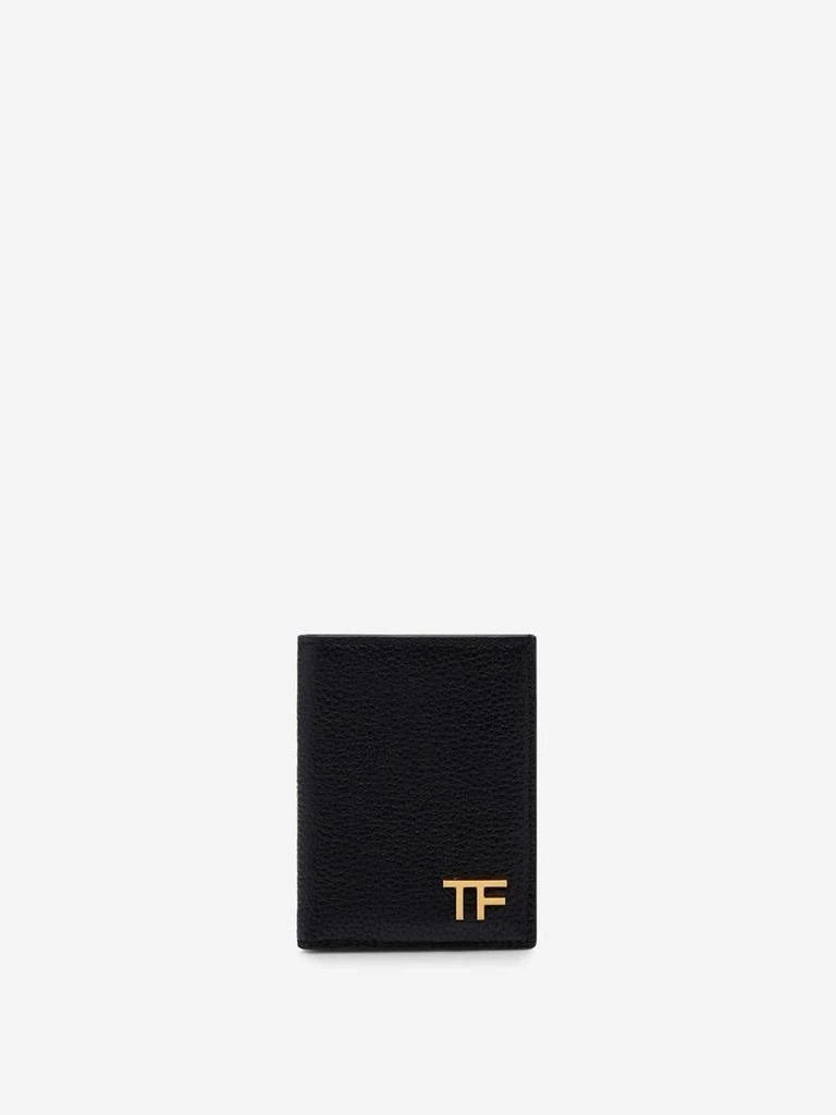 商品Tom Ford|Tom Ford Folding Leather Card Holder,价格¥3410,第1张图片