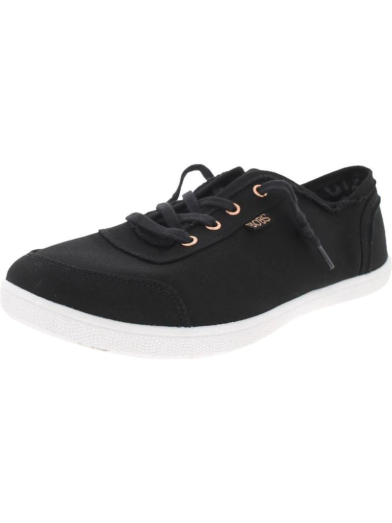 商品SKECHERS|Bobs B Cute Womens Canvas Memory Foam Slip-On Sneakers,价格¥233,第5张图片详细描述