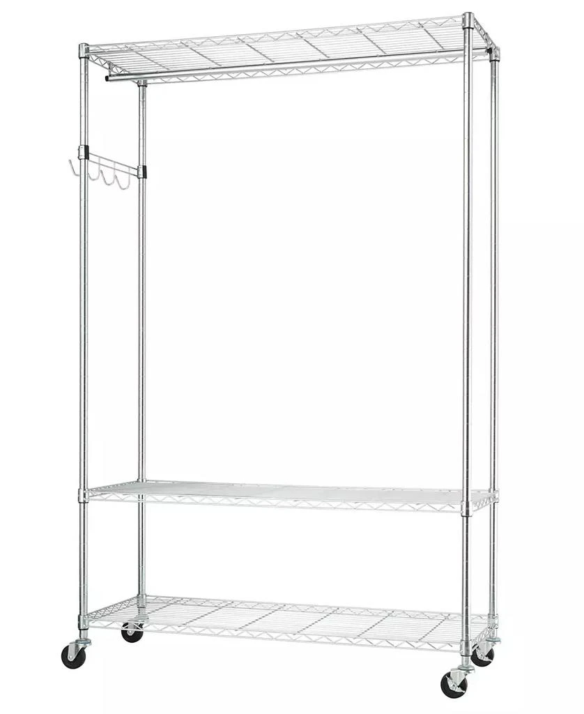 商品TRINITY|3-Tier Rolling Garment Rack,价格¥1377,第1张图片