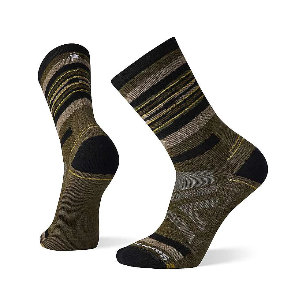 商品SmartWool|Smartwool Men's Performance Hike Full Cushion Rail Stripe Crew Sock,价格¥159,第1张图片