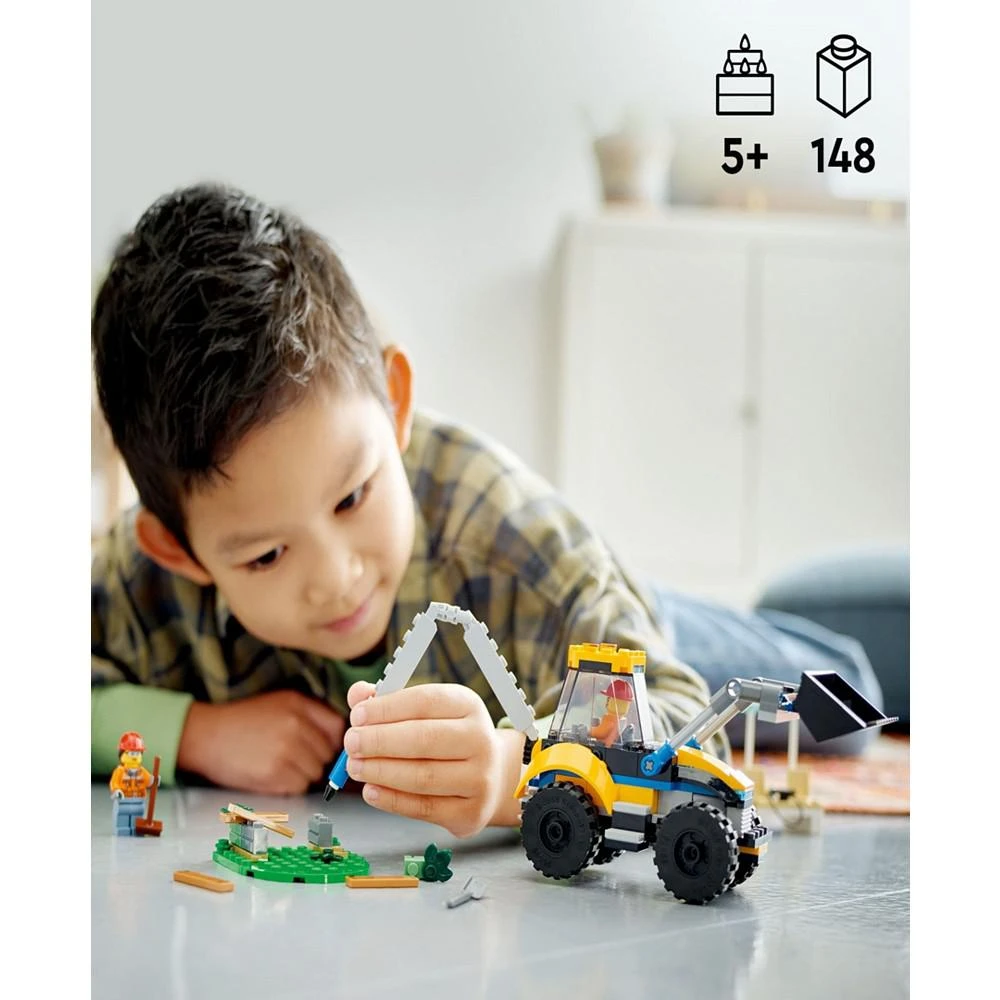 商品LEGO|City Great Vehicles Construction Digger 60385 Building Set, 148 Pieces,价格¥149,第2张图片详细描述