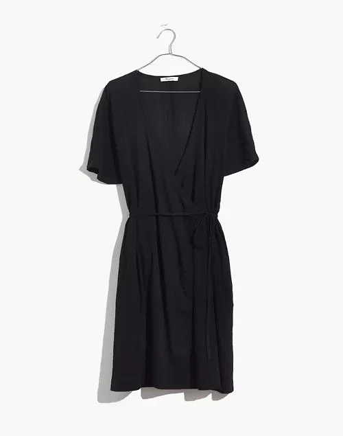 商品Madewell|Gauze Wrap Dress,价格¥472,第4张图片详细描述