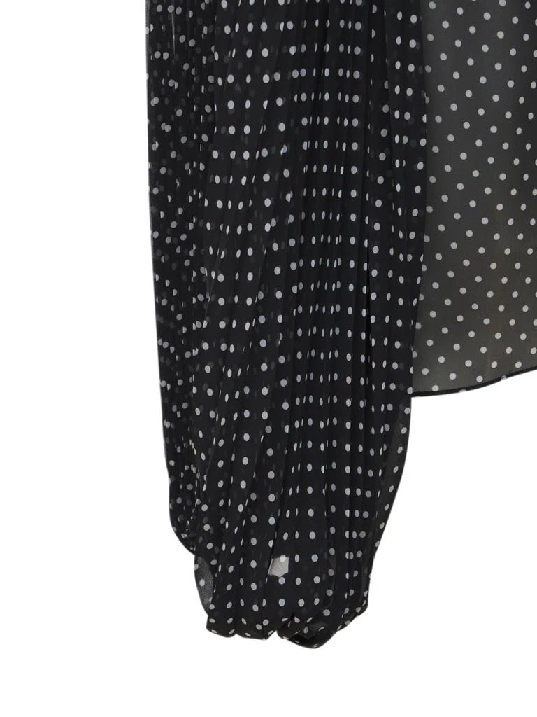 商品PRABAL GURUNG|Polka Dots Georgette Shirt W/ Bow,价格¥10866,第4张图片详细描述