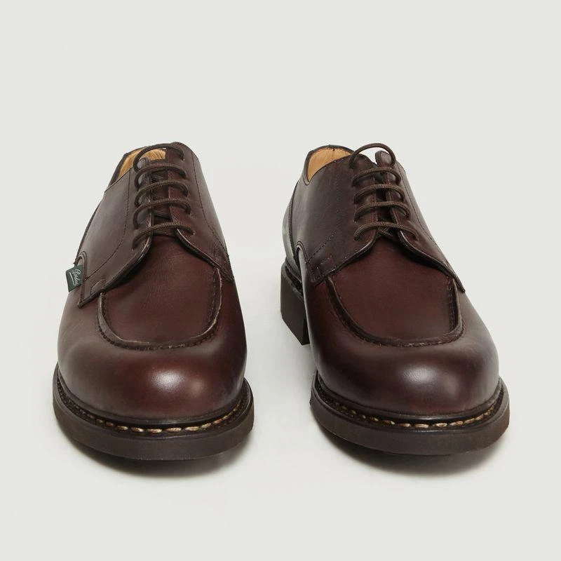 商品Paraboot|香波挪威缝手工男士休闲皮鞋德比鞋,价格¥3617,第3张图片详细描述
