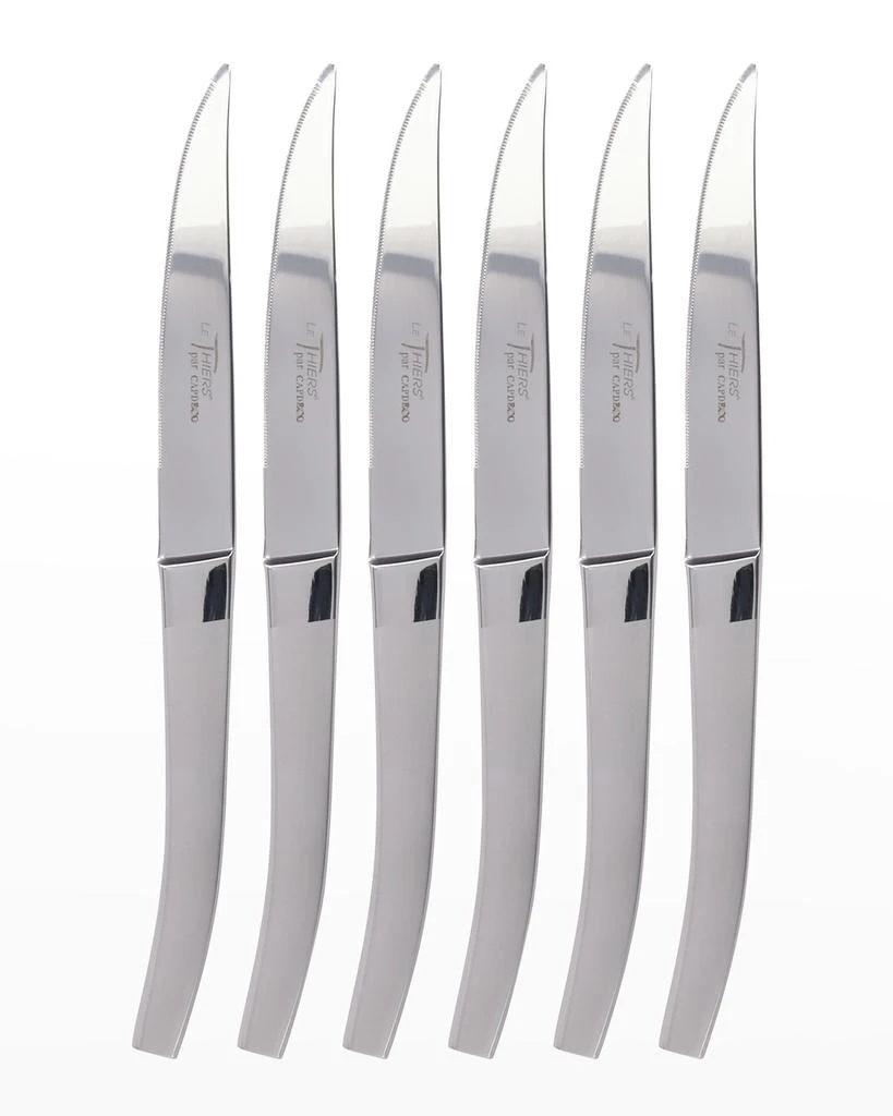Capdeco 6-Piece Thiers Matt Finish Steak Knives from Neiman Marcus