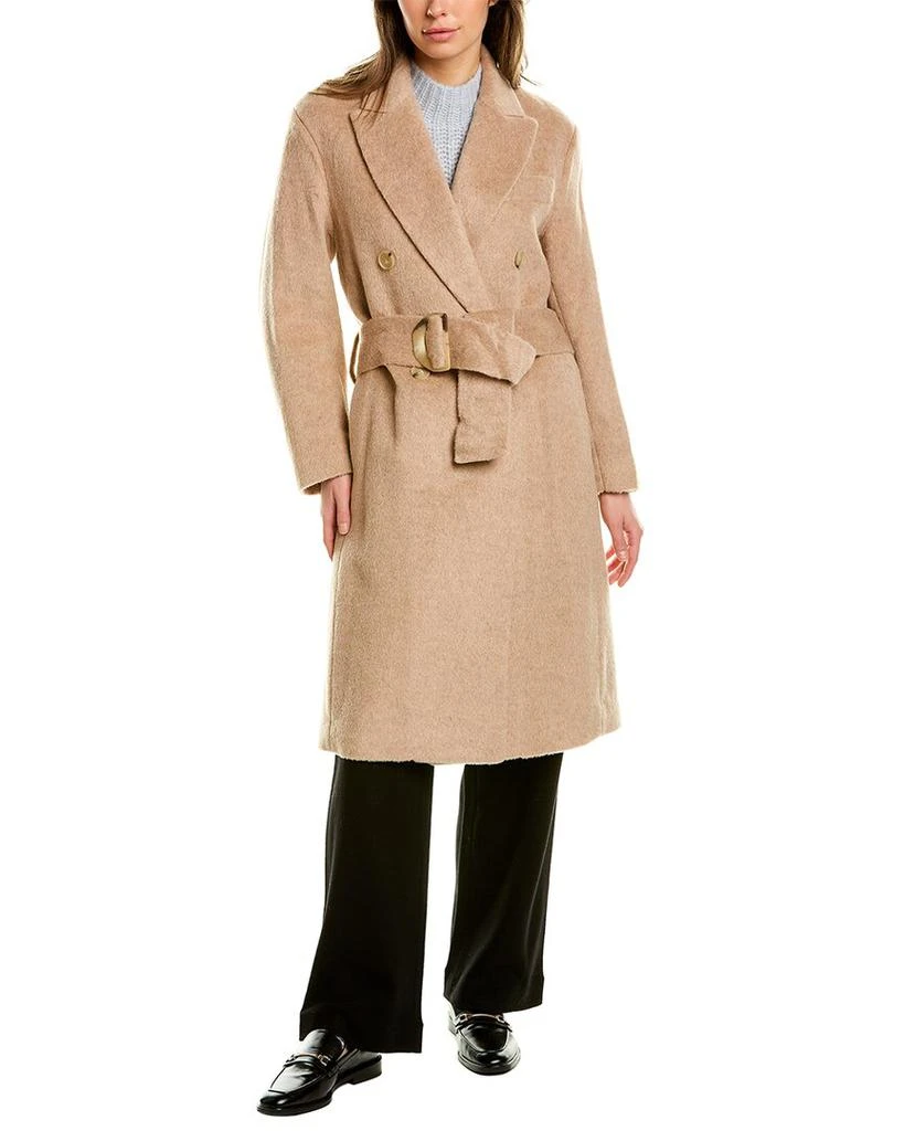 商品Vince|Vince Alpaca & Wool-Blend Coat,价格¥2055,第3张图片详细描述
