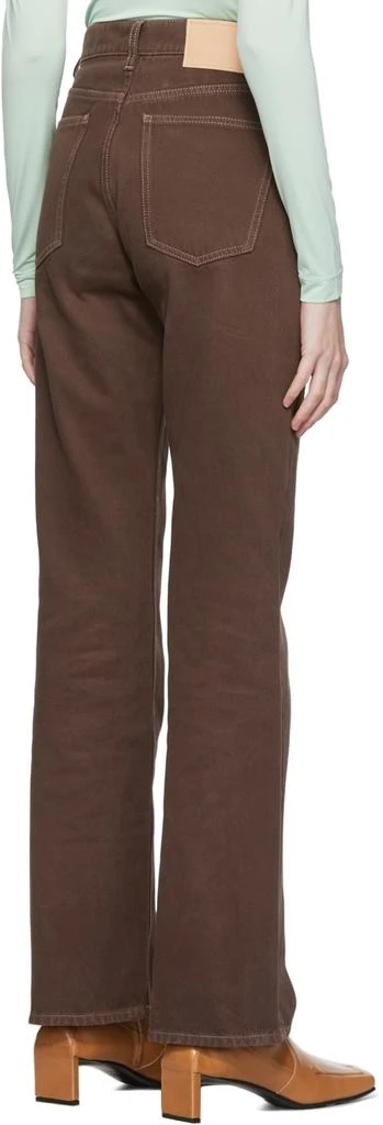 商品Acne Studios|Brown 1977 Bootcut Fit Jeans,价格¥880,第3张图片详细描述