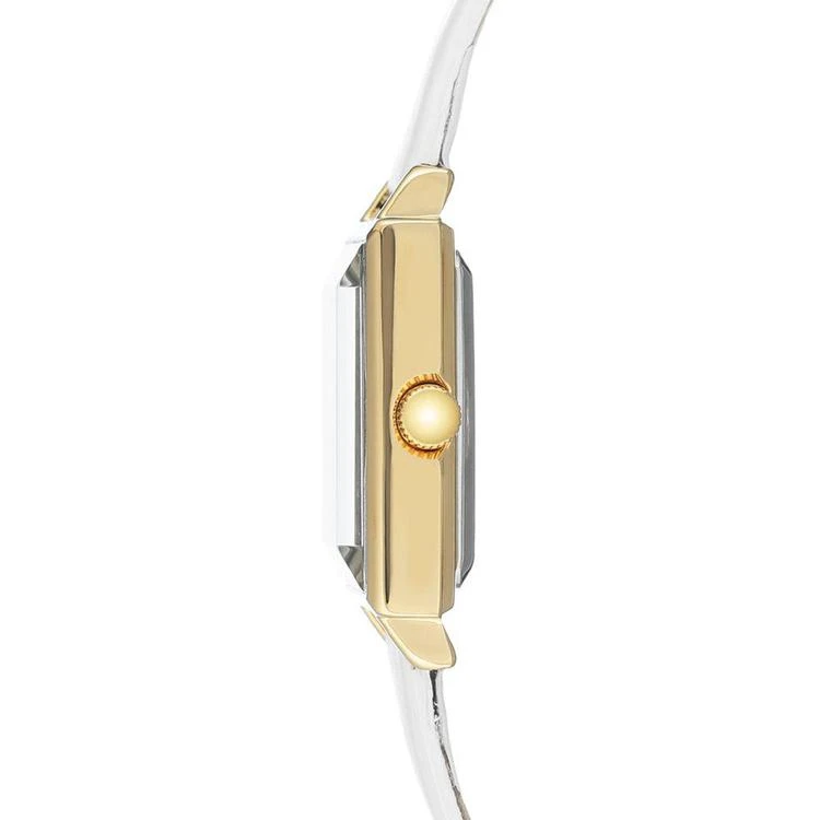 商品Anne Klein|Women's White Leather Strap Watch 26x26mm,价格¥361,第2张图片详细描述