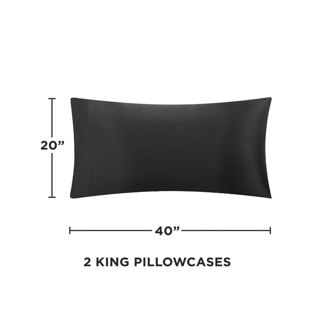 商品Juicy Couture|Satin 2 Piece Pillow Case Set, King,价格¥271,第4张图片详细描述