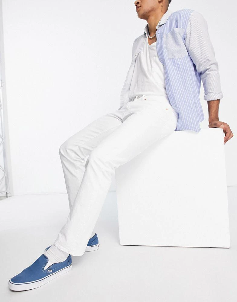 商品Ralph Lauren|Polo Ralph Lauren Ssvarick straight fit jeans in white,价格¥857,第4张图片详细描述