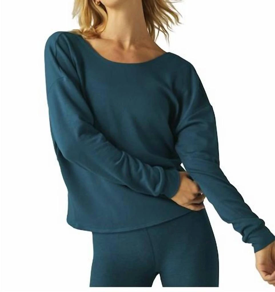 商品Beyond yoga|Beyond Yoga - Plot Twist Reversible Pullover,价格¥709,第1张图片