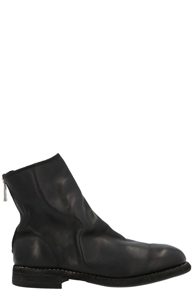 商品guidi|Guidi Back-Zip Ankle Boots,价格¥6260,第1张图片