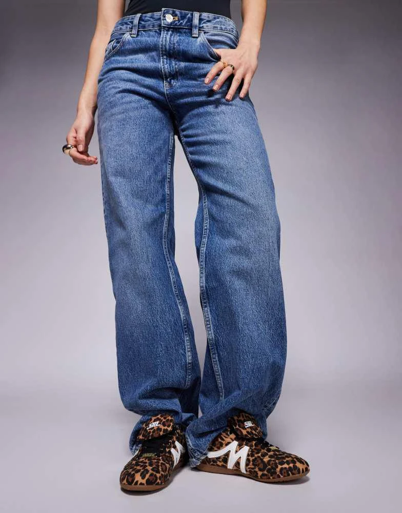 商品Steve Madden|Steve Madden Freekick trainers with fold over detail in leopard,价格¥778,第3张图片详细描述