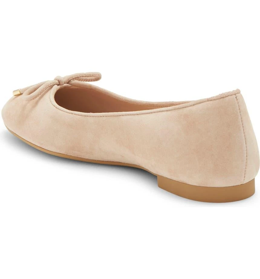 商品Stuart Weitzman|Gabby Leather Ballet Flat - Multiple Widths Available,价格¥1281,第2张图片详细描述