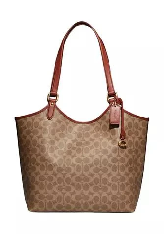 商品Coach|Day Tote In Signature Canvas,价格¥2211,第1张图片