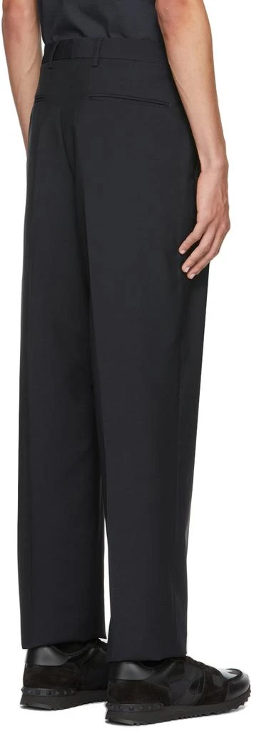 商品Valentino|Navy Mohair & Wool Trousers,价格¥2696,第3张图片详细描述