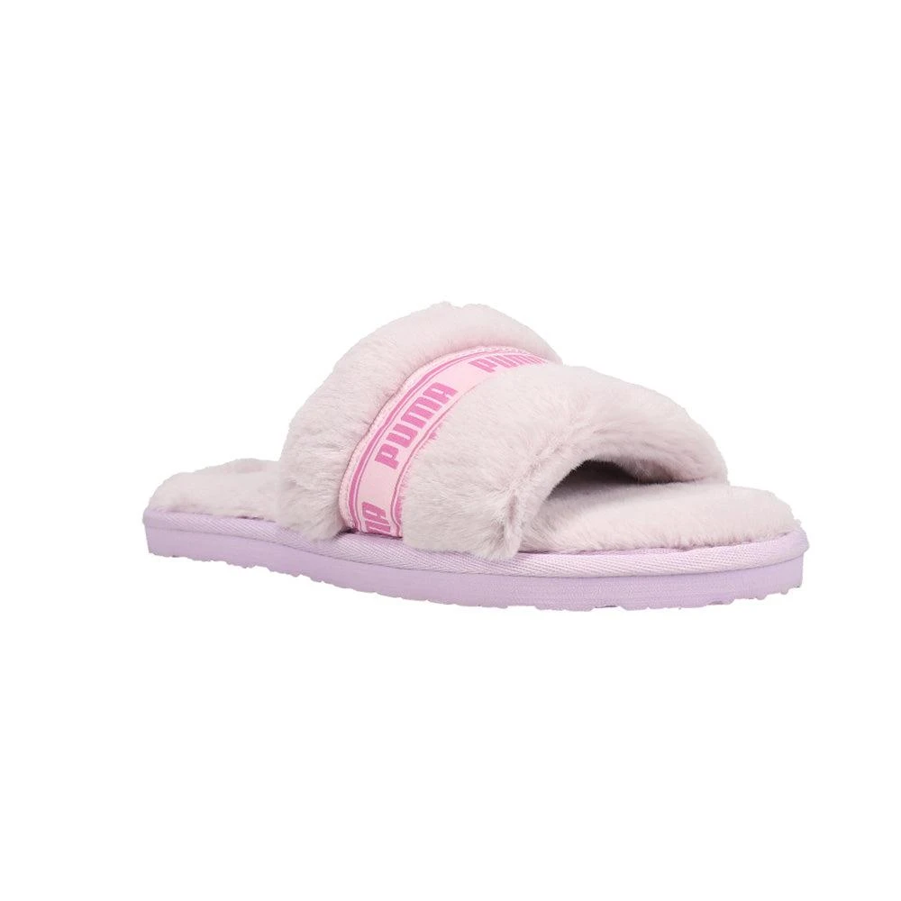商品Puma|Fluffy Slide Sandals (Big Kid),价格¥112,第2张图片详细描述