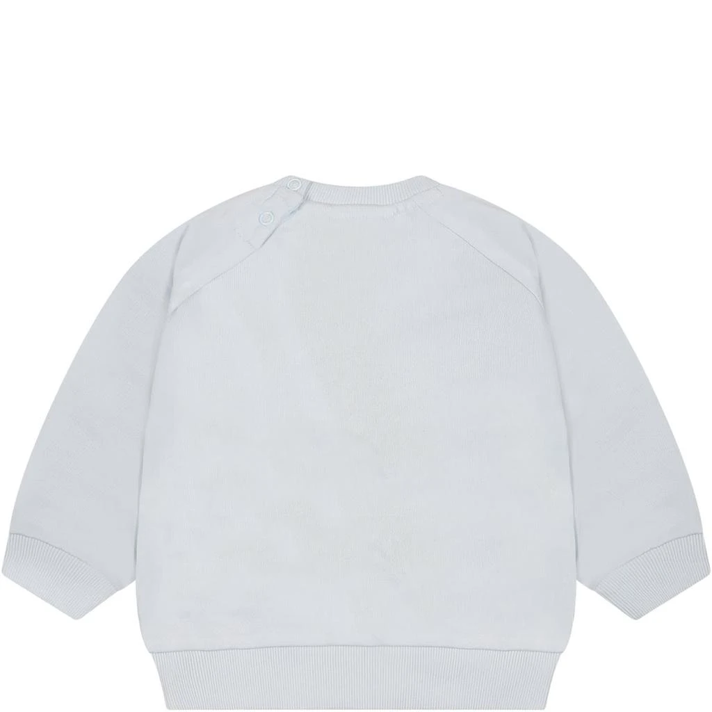 商品MOLO|Molo Light Blue Sweatshirt For Babies With Sun Print,价格¥545,第2张图片详细描述