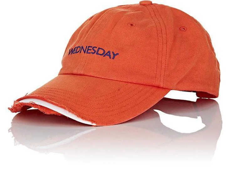 商品Vetements|Wednesday Weekday Cotton Cap,价格¥1114,第1张图片