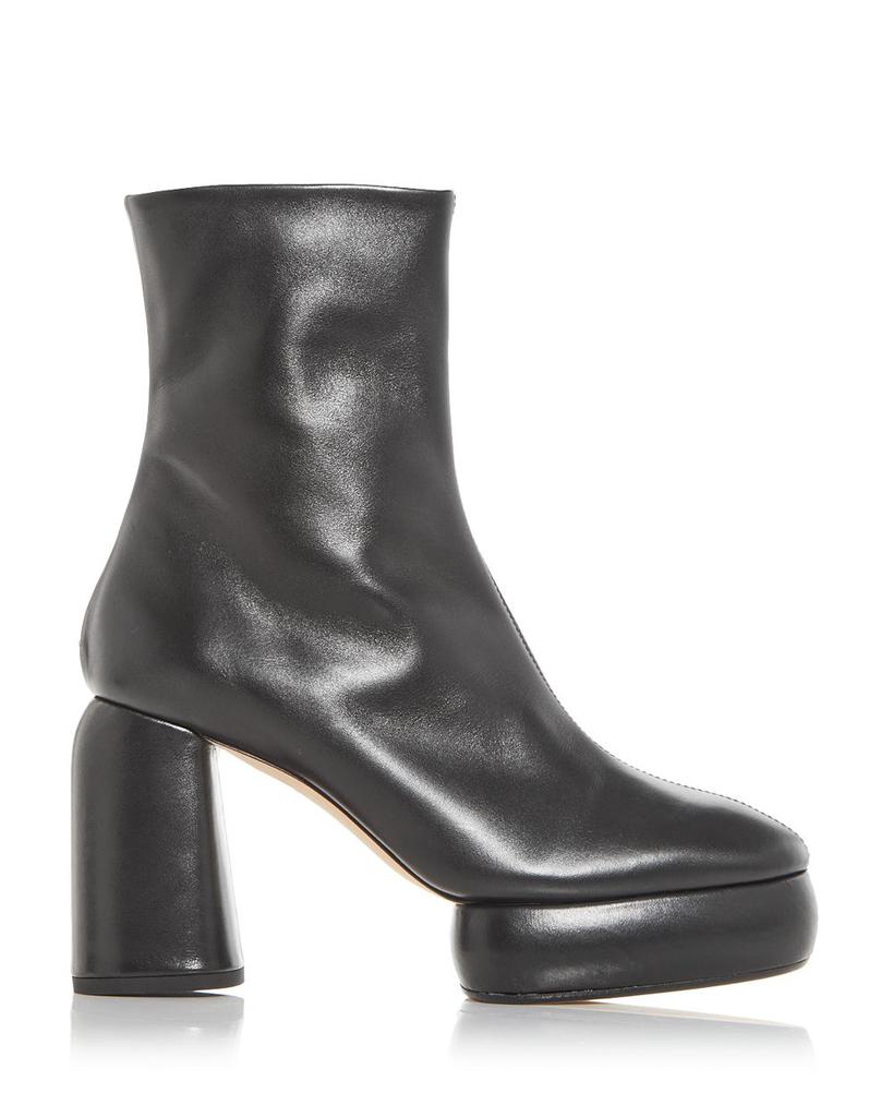 Women's Emmy Platform Block Heel Boots商品第2张图片规格展示