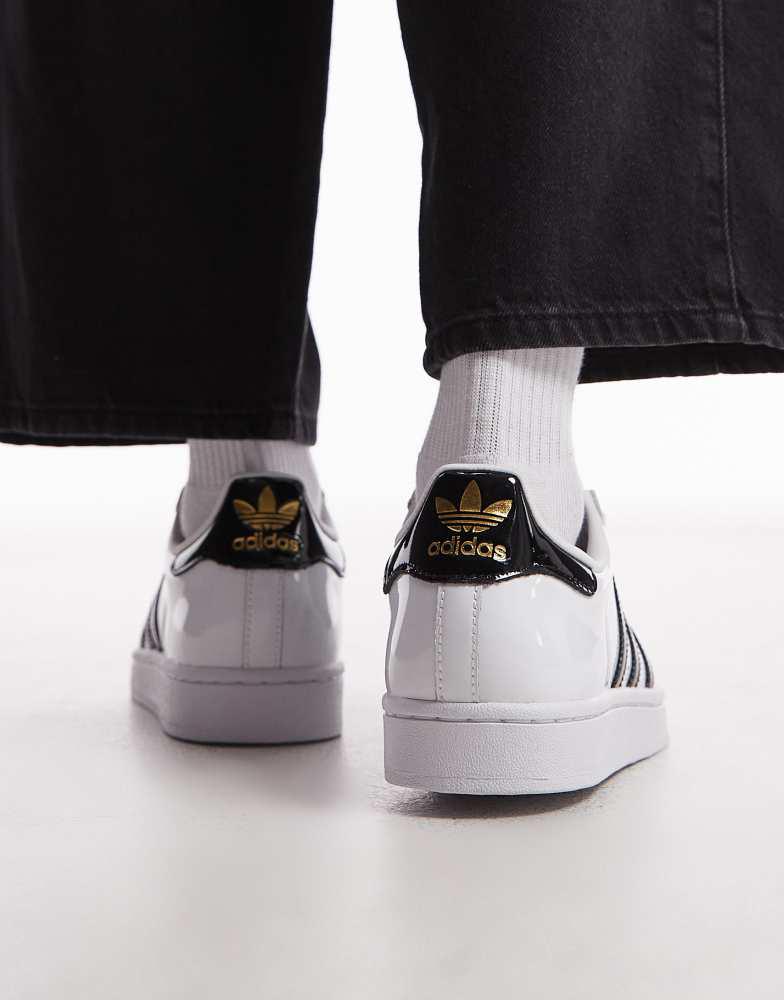 Adidas adidas Originals Superstar II trainers in white and black patent -  Sneakers - Compare Prices from 5+ Stores - Free Shipping - BeyondStyle