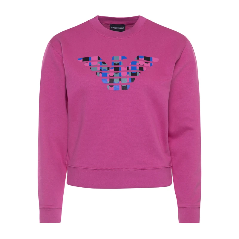 商品Emporio Armani|EMPORIO ARMANI 粉色女士卫衣/帽衫 3H2M8Z-2J49Z-0309,价格¥716,第1张图片