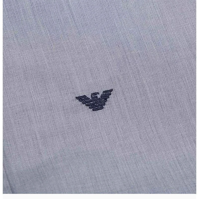 商品Armani|EMPORIO ARMANI 男士衬衫海军蓝色 8N1C75-1V04Z-0932,价格¥1882,第12张图片详细描述