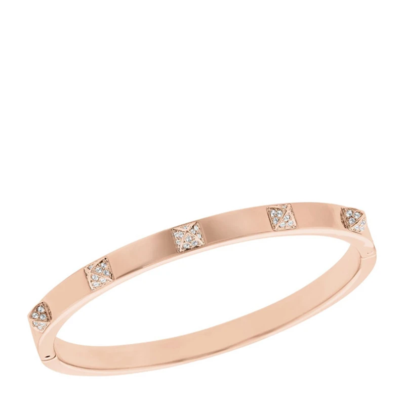 Swarovski 施华洛世奇 玫瑰金色手镯女PVD密镶内缀有小巧精致的女士手镯 5098368 商品