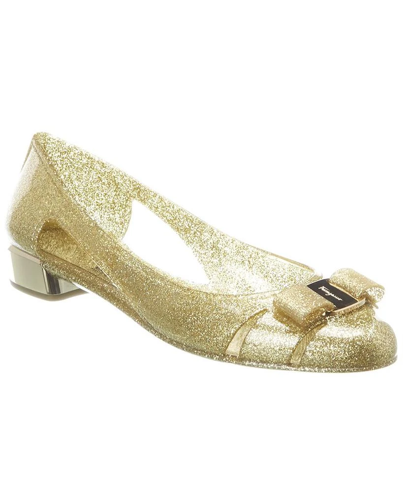 商品Salvatore Ferragamo|dnu Salvatore Ferragamo Vara Bow Ballet Flat,价格¥1731,第1张图片