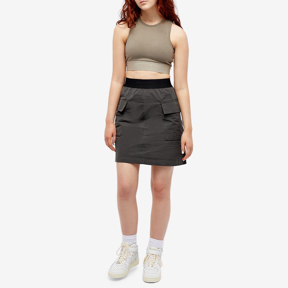 FEAR OF GOD ESSENTIALS Women's Cargo Skirt - Iron商品第4张图片规格展示