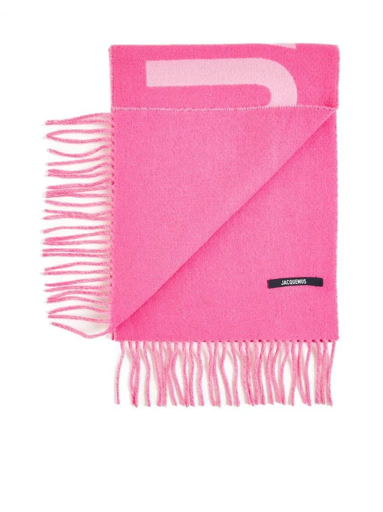 商品Jacquemus|Jacquemus Scarves & Wraps in Multi Pink,价格¥1422,第2张图片详细描述