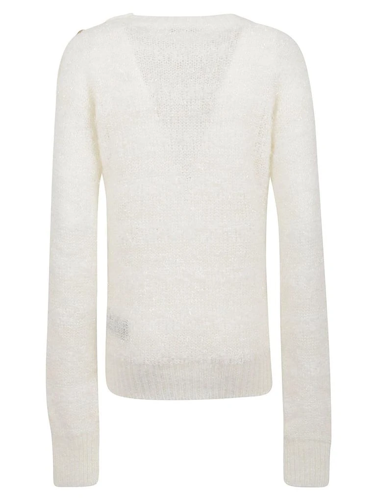 商品Balmain|Balmain women's beige wool sweater,价格¥7555,第2张图片详细描述