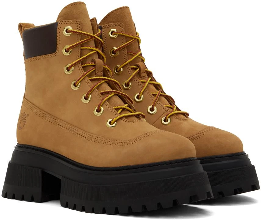 商品Timberland|Tan 'Timberland Sky' Ankle Boots,价格¥521,第4张图片详细描述