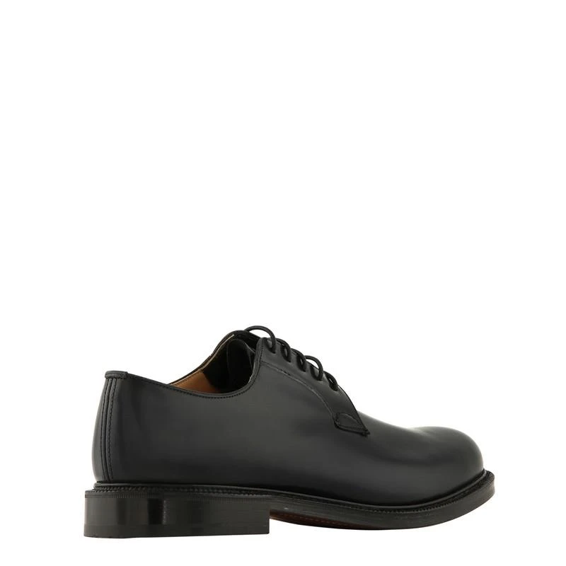 商品Church's|BLACK SHANNON DERBY SHOES,价格¥6020,第4张图片详细描述