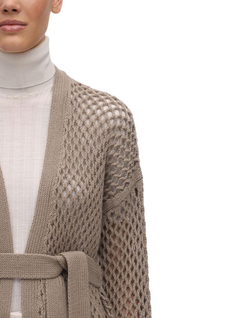 商品AGNONA|Belted Cashmere Knit Cardigan,价格¥7919,第1张图片