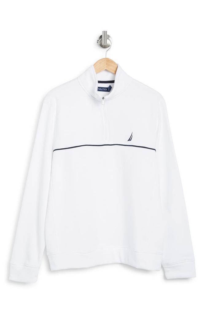 商品Nautica|Men's Cotton Blend Half Zip Pullover,价格¥188,第5张图片详细描述