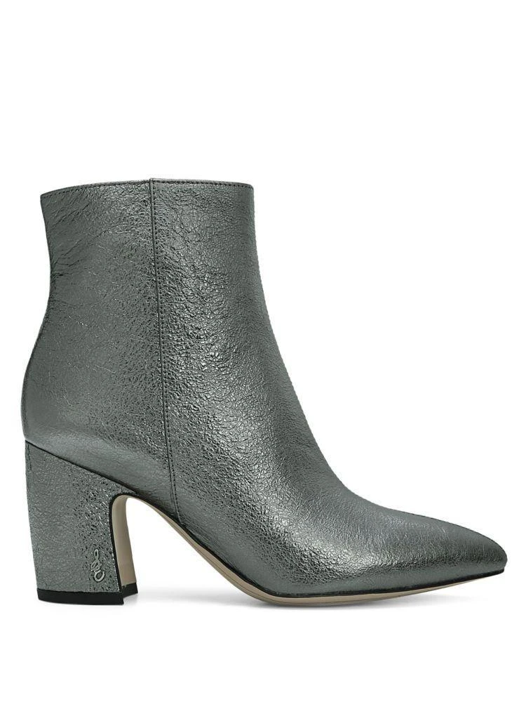 Hilty Pointy Leather Booties 商品