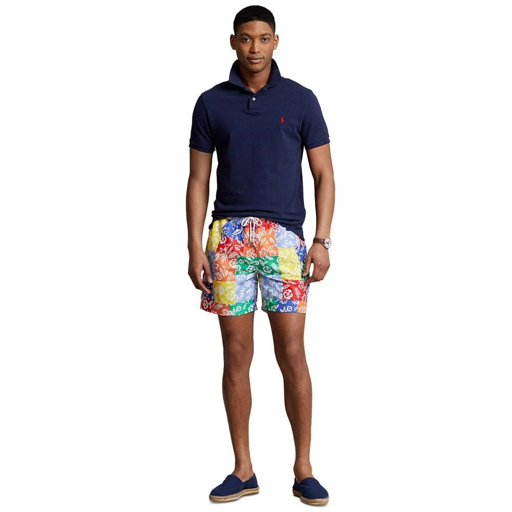 商品Ralph Lauren|Men's 5.75-Inch Traveler Classic Swim Trunks,价格¥320,第2张图片详细描述