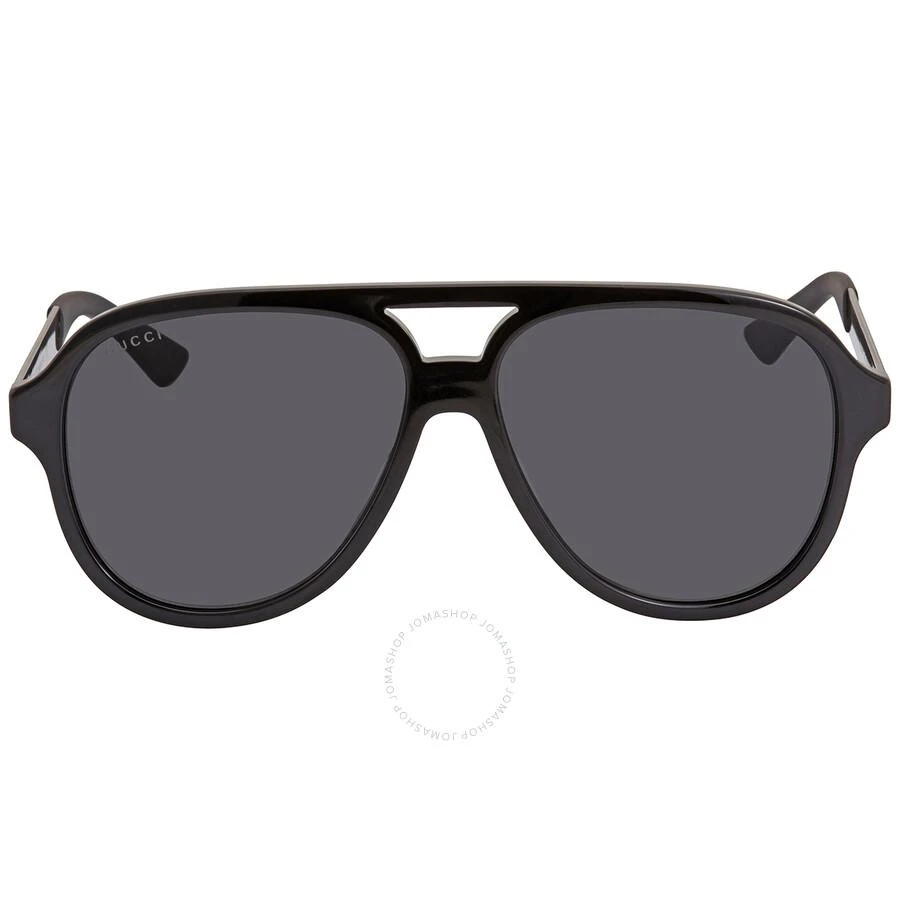 商品Gucci|Grey Pilot Men's Sunglasses GG0688S 001 59,价格¥1415,第1张图片