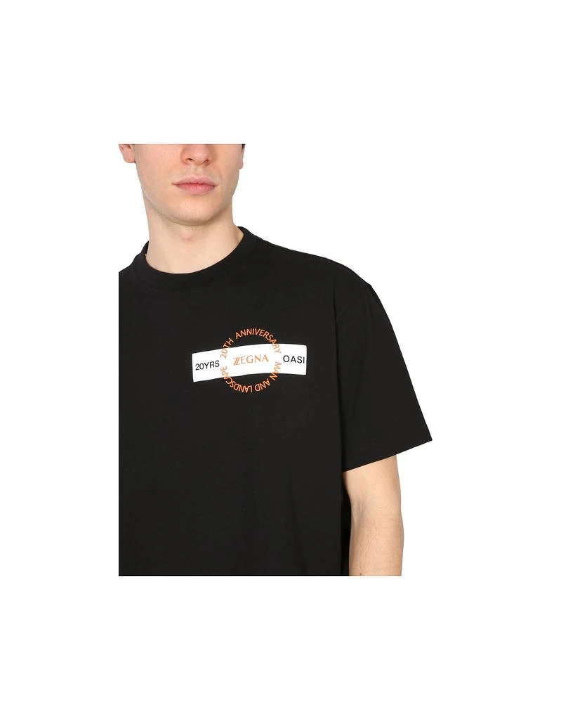 商品Ermenegildo Zegna 杰尼亚|Crew Neck T-Shirt,价格¥689,第2张图片详细描述