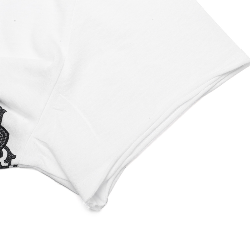 Alexander McQueen 亚历山大·麦昆 男士白色棉质短袖T恤 416098-QGZ09-0900商品第3张图片规格展示
