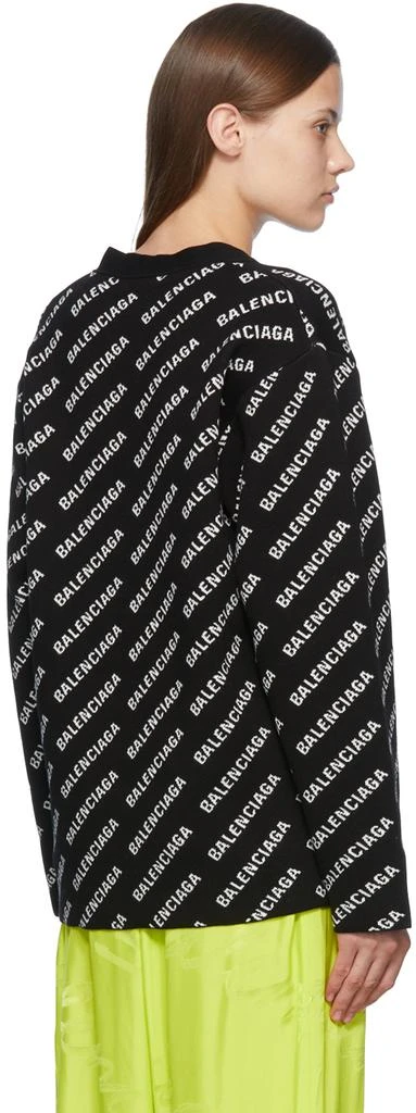 商品Balenciaga|黑色棉质开衫,价格¥8444,第3张图片详细描述