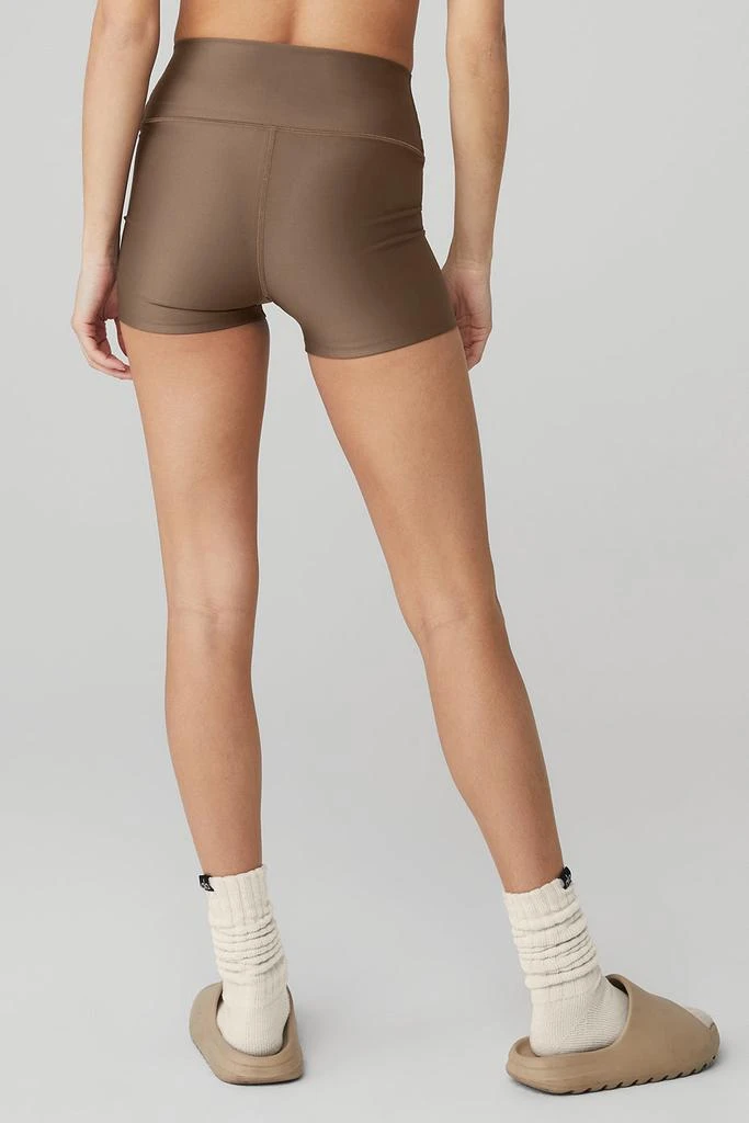 商品Alo|3" High-Waist Airlift Short - Hot Cocoa,价格¥206,第2张图片详细描述